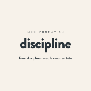 discipline des enfants