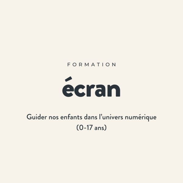 Formation Écrans